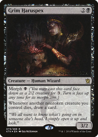 Grim Haruspex [Khans of Tarkir Promos] | Mega City Incorporated