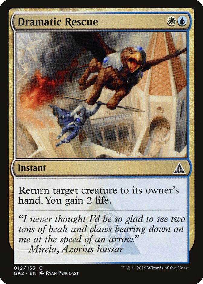 Dramatic Rescue [Ravnica Allegiance Guild Kit] | Mega City Incorporated