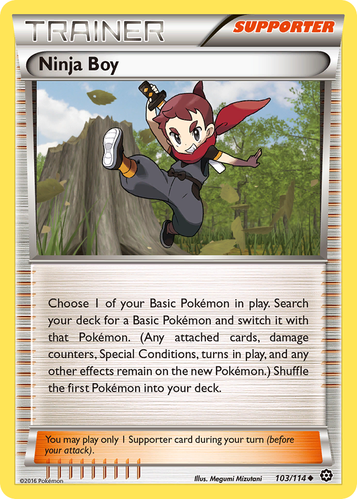 Ninja Boy (103/114) [XY: Steam Siege] | Mega City Incorporated