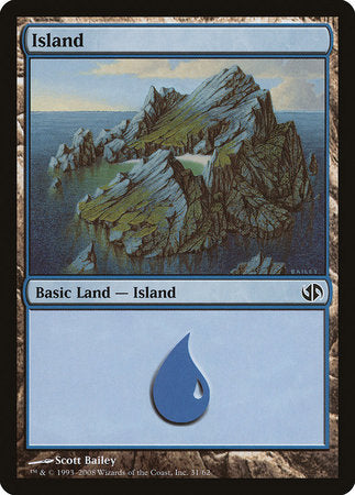 Island (31) [Duel Decks: Jace vs. Chandra] | Mega City Incorporated