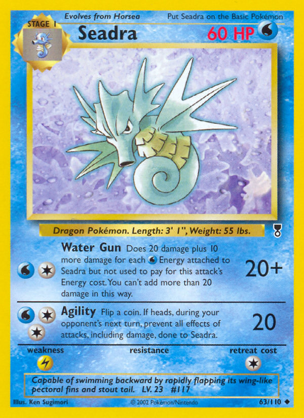 Seadra (63/110) [Legendary Collection] | Mega City Incorporated