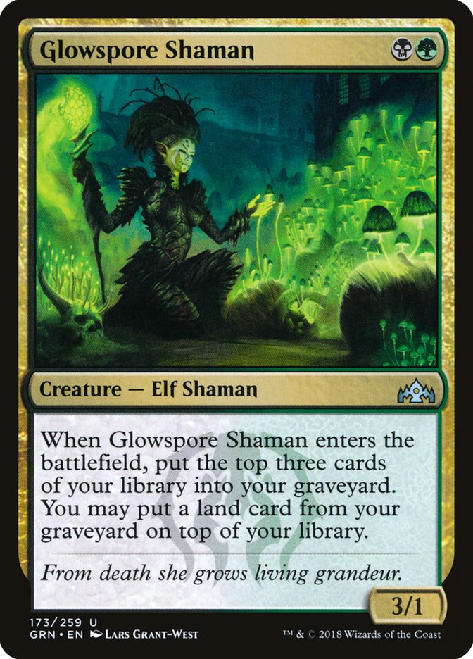 Glowspore Shaman [Guilds of Ravnica] | Mega City Incorporated