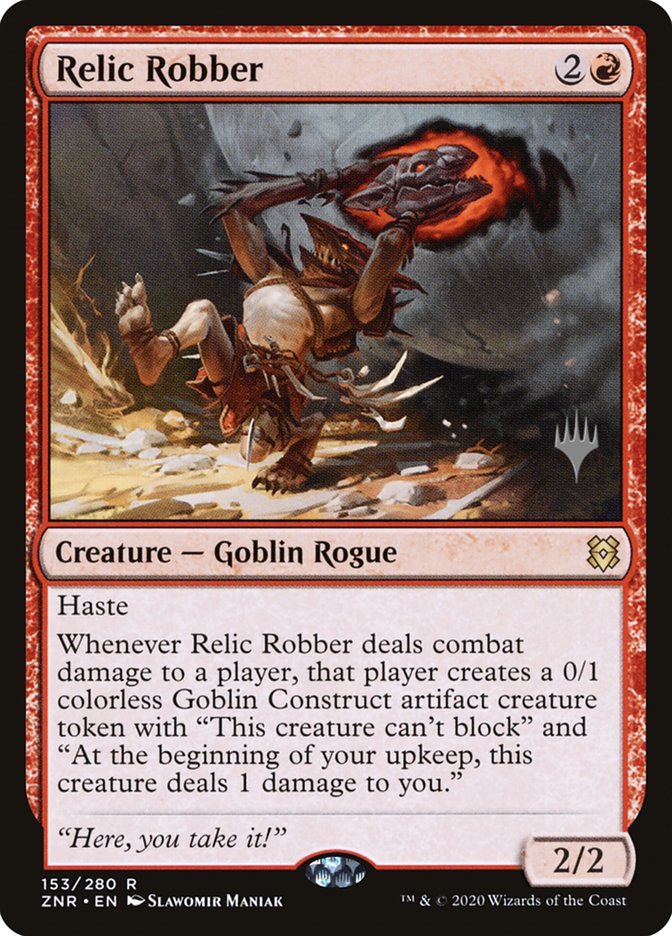 Relic Robber (Promo Pack) [Zendikar Rising Promos] | Mega City Incorporated