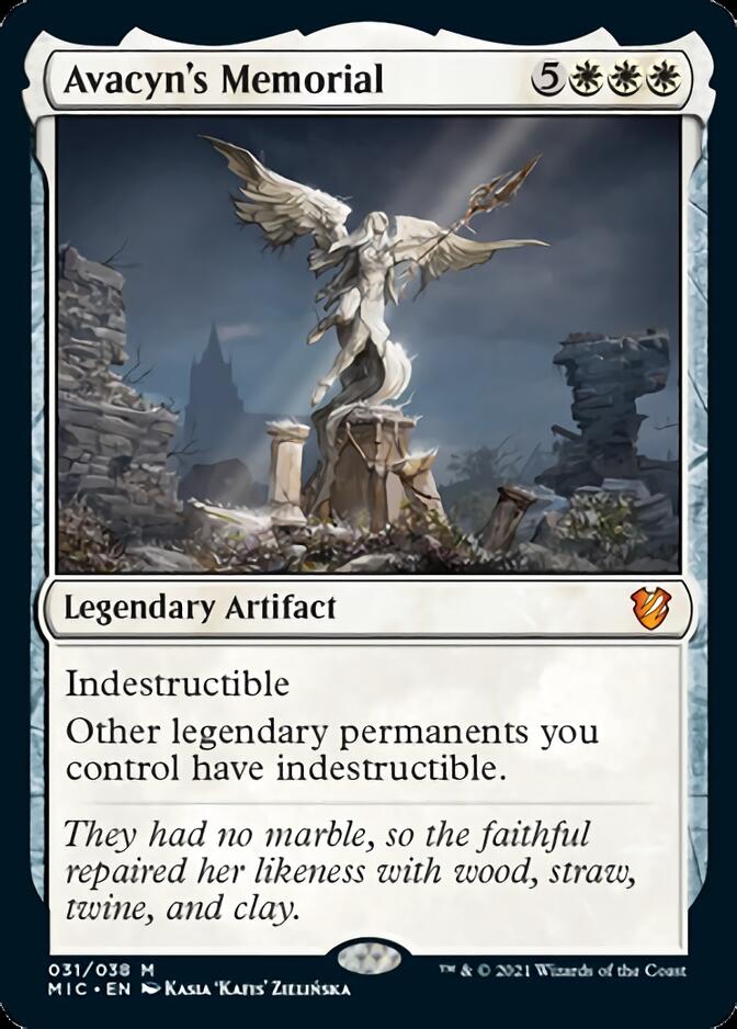 Avacyn's Memorial [Innistrad: Midnight Hunt Commander] | Mega City Incorporated