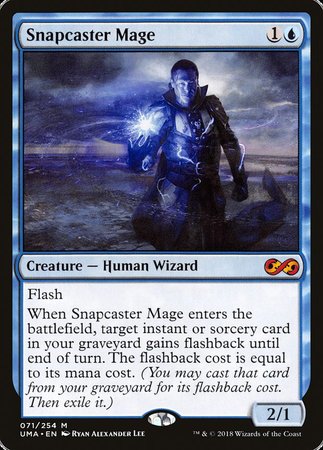 Snapcaster Mage [Ultimate Masters] | Mega City Incorporated