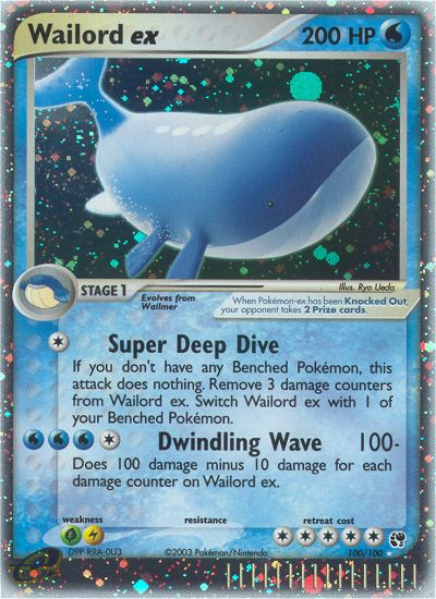 Wailord ex (100/100) [EX: Sandstorm] | Mega City Incorporated