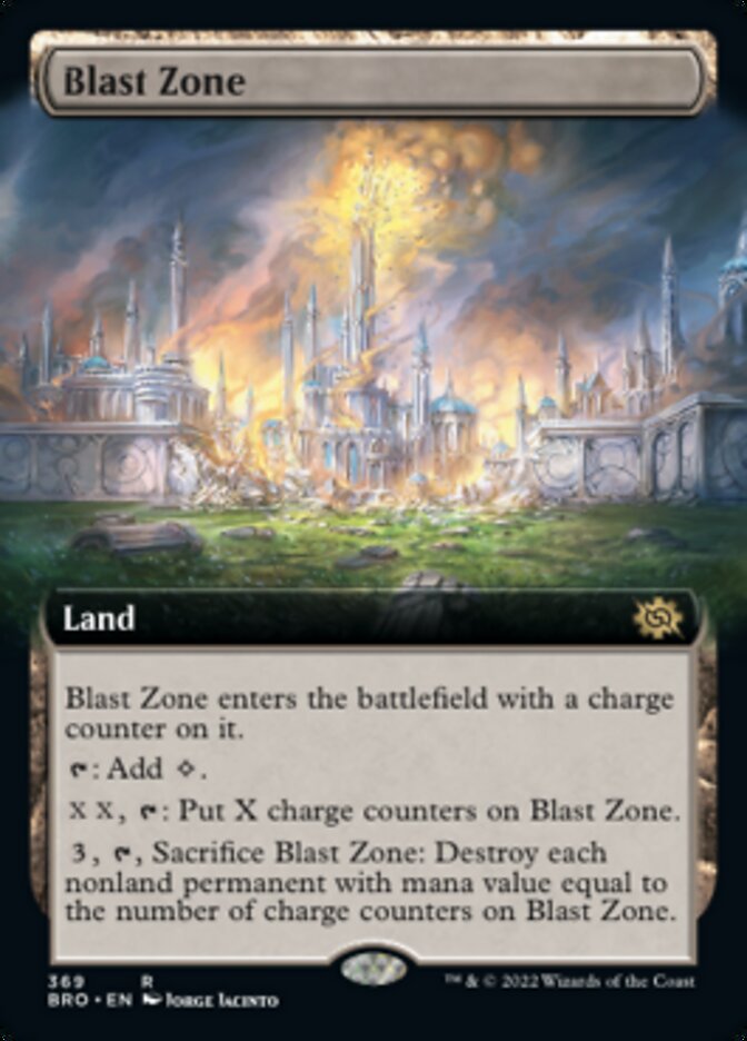 Blast Zone (Extended Art) [The Brothers' War] | Mega City Incorporated