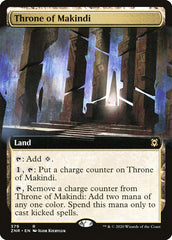 Throne of Makindi (Extended Art) [Zendikar Rising] | Mega City Incorporated