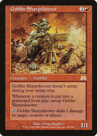 Goblin Sharpshooter [Onslaught] | Mega City Incorporated