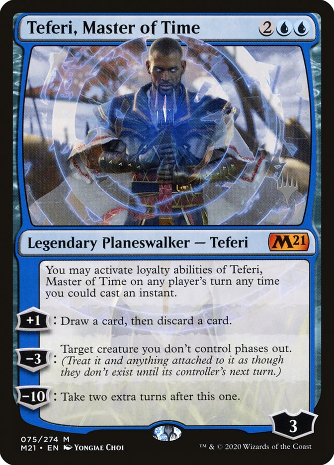 Teferi, Master of Time (Promo Pack) [Core Set 2021 Promos] | Mega City Incorporated