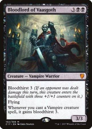 Bloodlord of Vaasgoth [Commander 2017] | Mega City Incorporated