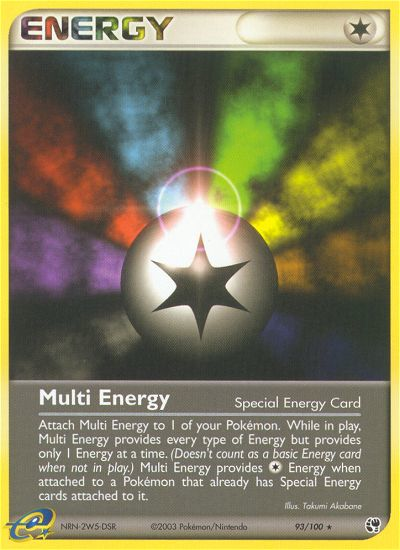 Multi Energy (93/100) [EX: Sandstorm] | Mega City Incorporated