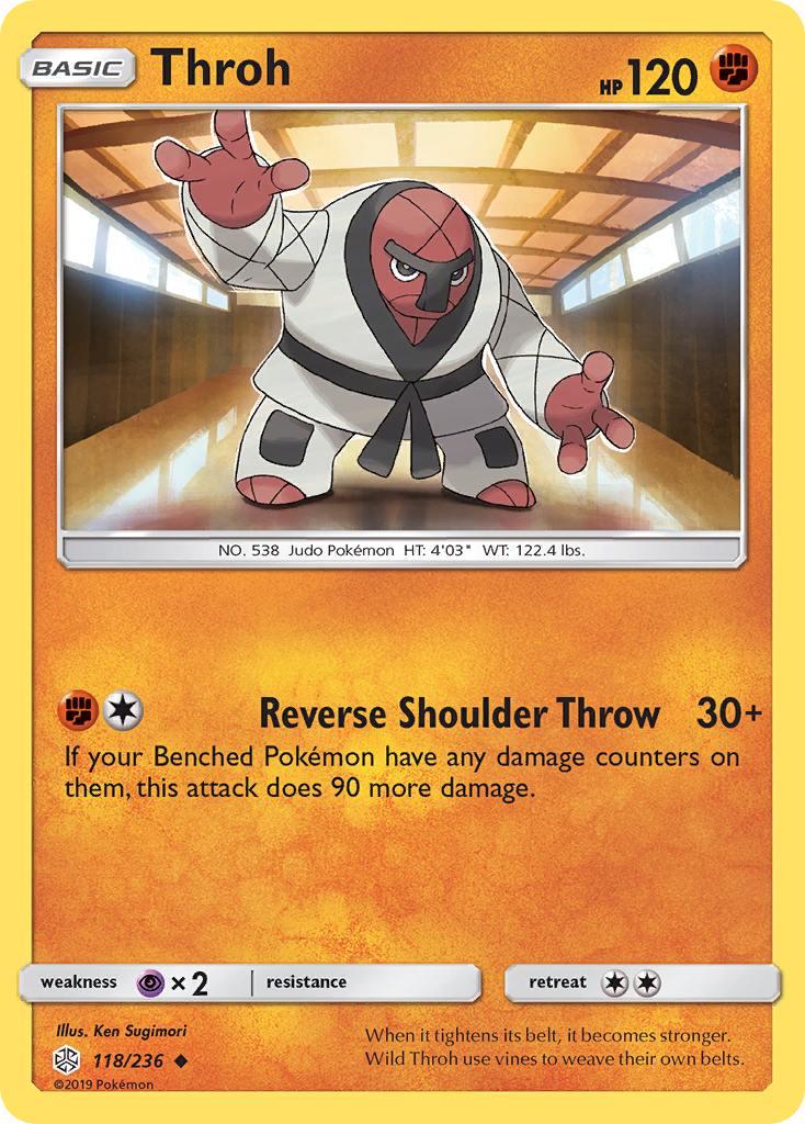 Throh (118/236) [Sun & Moon: Cosmic Eclipse] | Mega City Incorporated