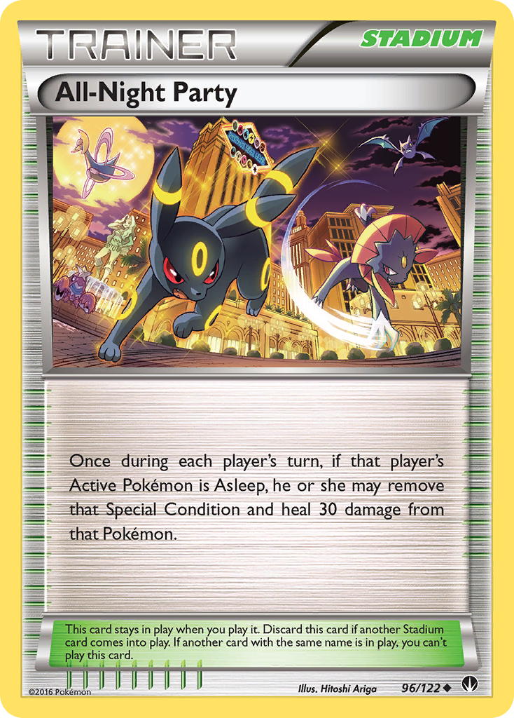 All-Night Party (96/122) [XY: BREAKpoint] | Mega City Incorporated