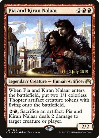 Pia and Kiran Nalaar [Magic Origins Promos] | Mega City Incorporated