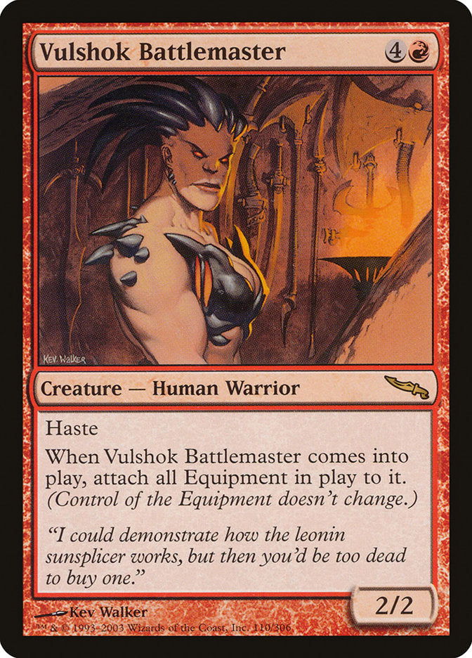 Vulshok Battlemaster [Mirrodin] | Mega City Incorporated