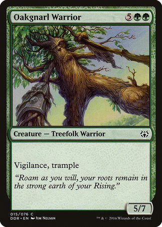 Oakgnarl Warrior [Duel Decks: Nissa vs. Ob Nixilis] | Mega City Incorporated