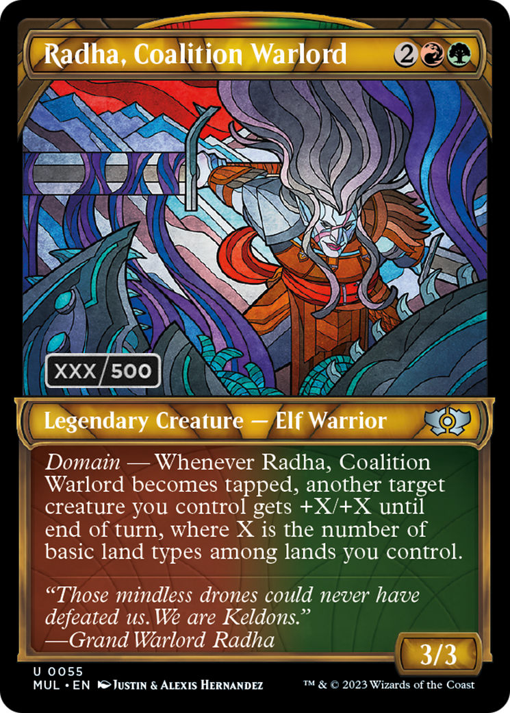Radha, Coalition Warlord (Serialized) [Multiverse Legends] | Mega City Incorporated