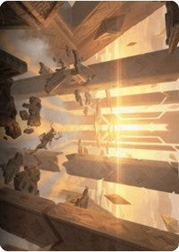 Skyclave Basilica Art Card [Zendikar Rising Art Series] | Mega City Incorporated