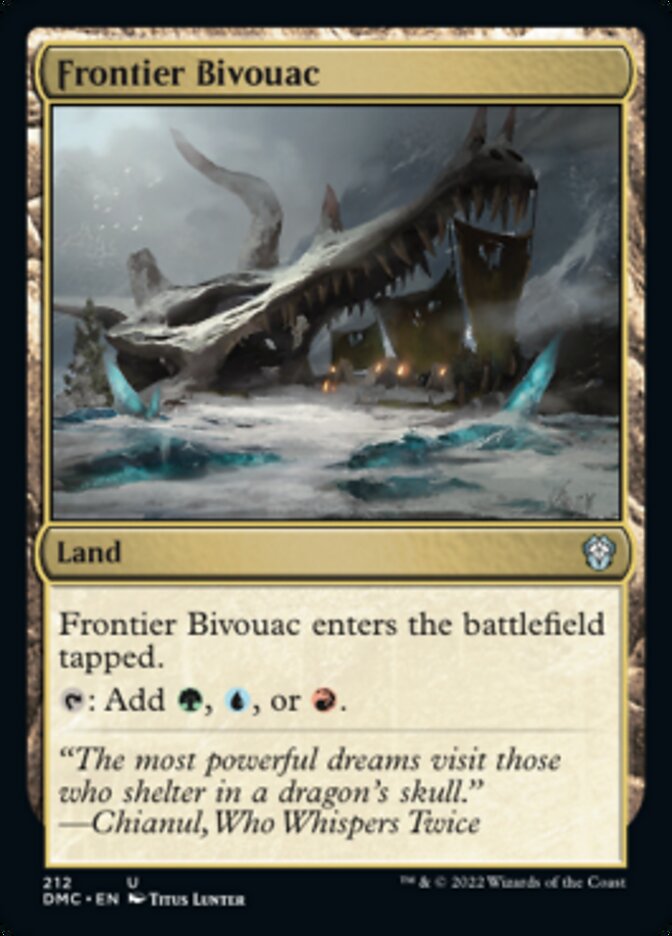 Frontier Bivouac [Dominaria United Commander] | Mega City Incorporated