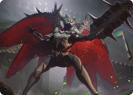 Phyrexian Vindicator Art Card [Phyrexia: All Will Be One Art Series] | Mega City Incorporated
