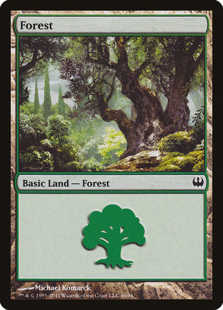 Forest (46) [Duel Decks: Knights vs. Dragons] | Mega City Incorporated