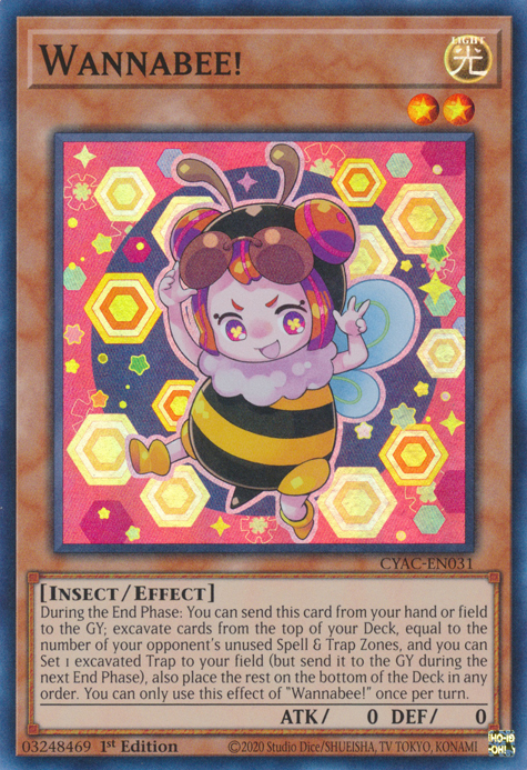 Wannabee! [CYAC-EN031] Super Rare | Mega City Incorporated