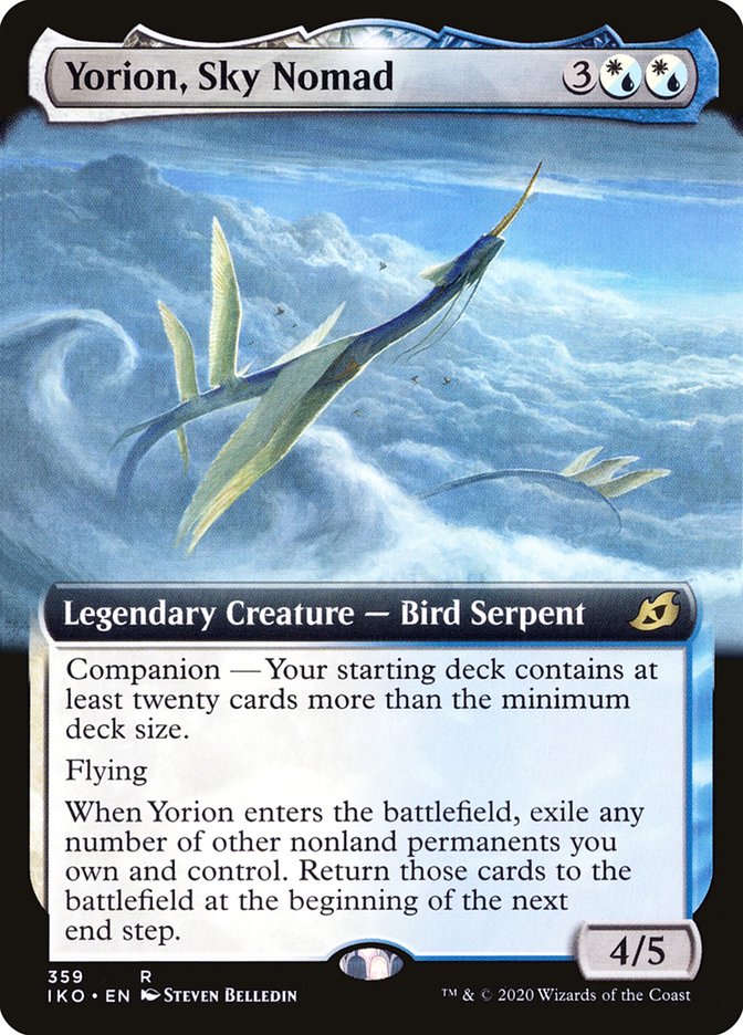 Yorion, Sky Nomad (Extended Art) [Ikoria: Lair of Behemoths] | Mega City Incorporated