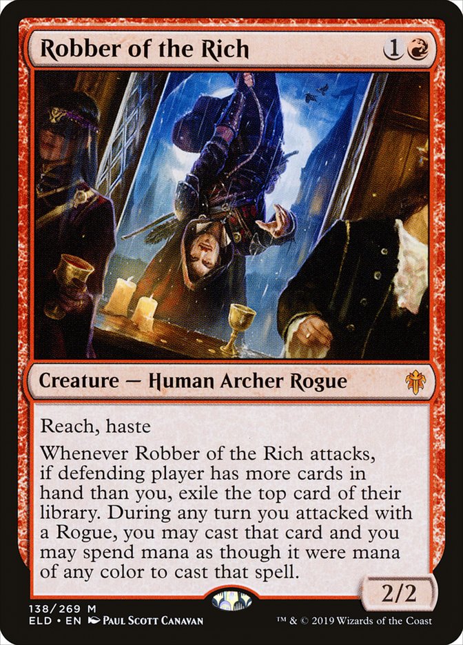 Robber of the Rich [Throne of Eldraine] | Mega City Incorporated