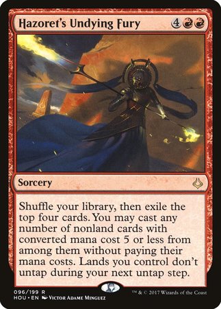 Hazoret's Undying Fury [Hour of Devastation] | Mega City Incorporated