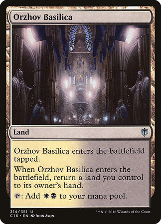 Orzhov Basilica [Commander 2016] | Mega City Incorporated