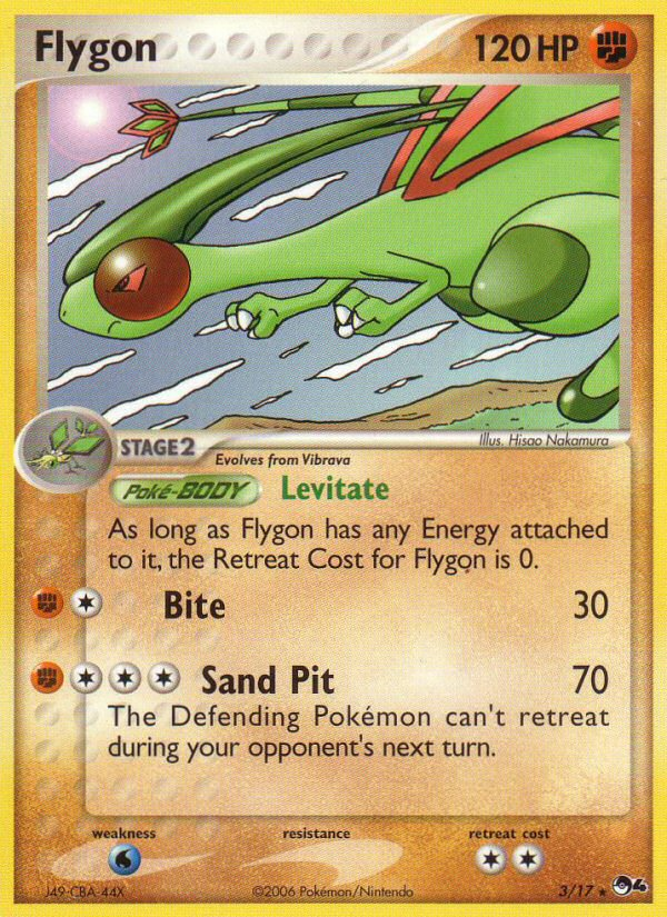 Flygon (3/17) [POP Series 4] | Mega City Incorporated