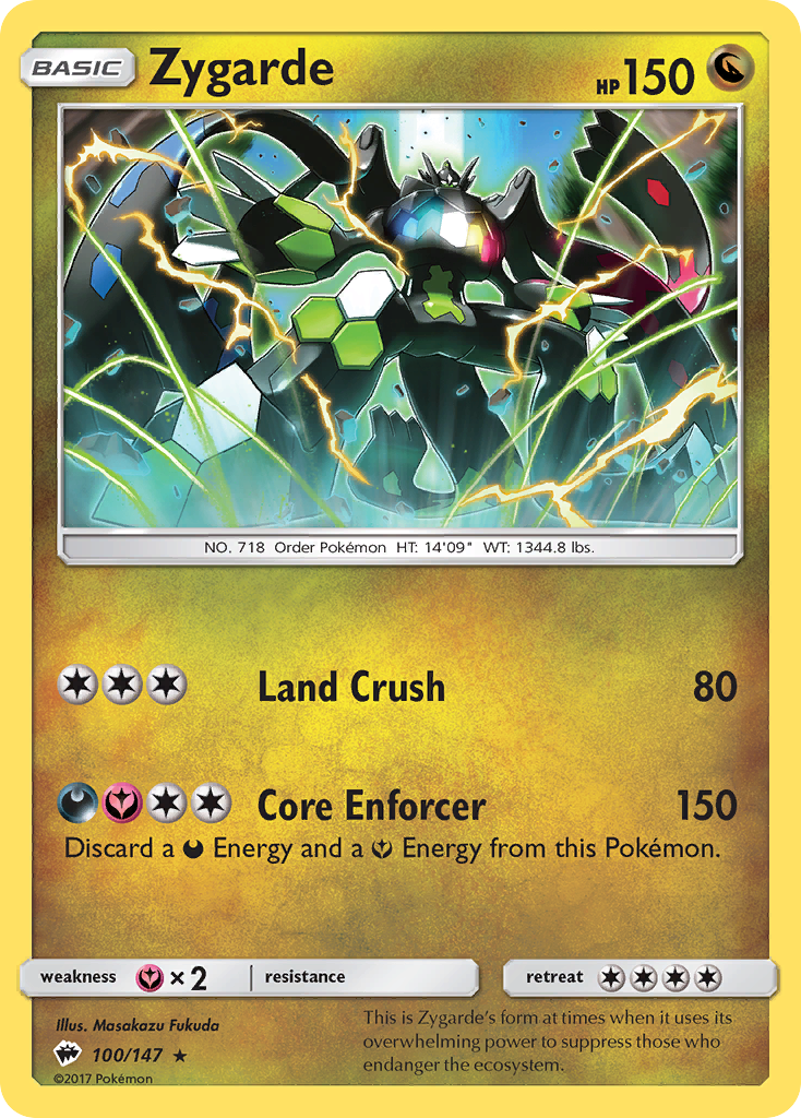 Zygarde (100/147) [Sun & Moon: Burning Shadows] | Mega City Incorporated