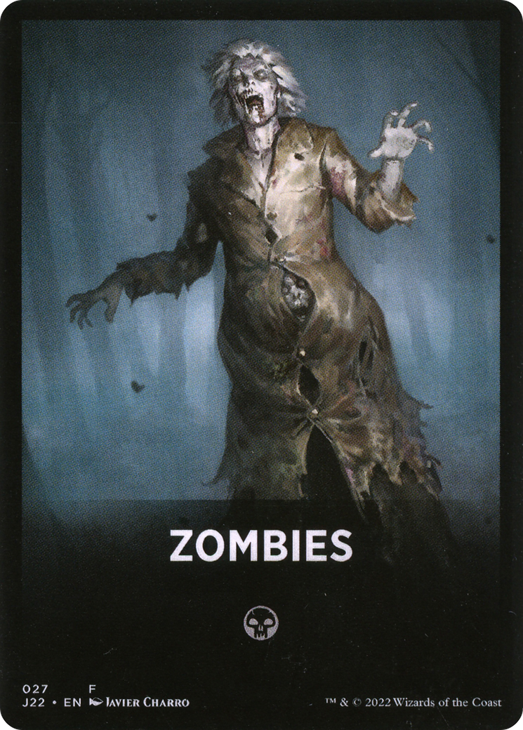 Zombies Theme Card [Jumpstart 2022 Front Cards] | Mega City Incorporated