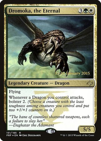 Dromoka, the Eternal [Fate Reforged Promos] | Mega City Incorporated