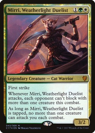 Mirri, Weatherlight Duelist [Commander 2017] | Mega City Incorporated