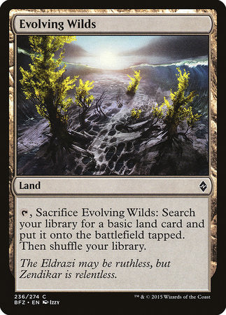 Evolving Wilds [Battle for Zendikar] | Mega City Incorporated