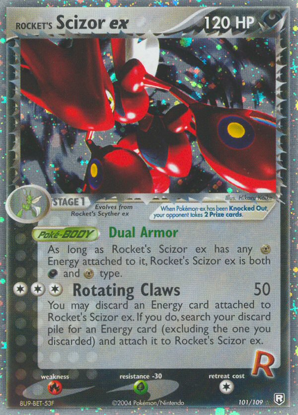 Rocket's Scizor ex (101/109) [EX: Team Rocket Returns] | Mega City Incorporated