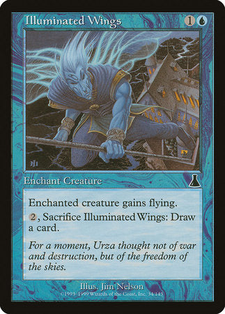 Illuminated Wings [Urza's Destiny] | Mega City Incorporated