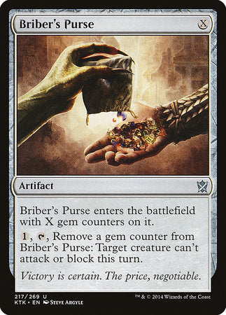 Briber's Purse [Khans of Tarkir] | Mega City Incorporated