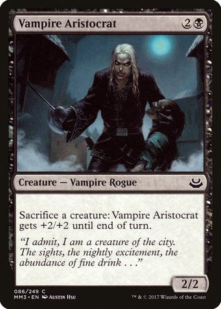 Vampire Aristocrat [Modern Masters 2017] | Mega City Incorporated