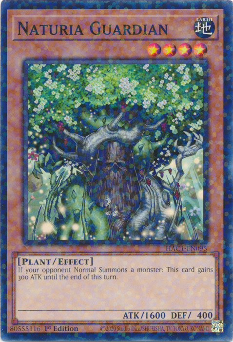 Naturia Guardian (Duel Terminal) [HAC1-EN095] Common | Mega City Incorporated