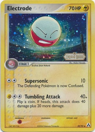 Electrode (32/92) (Stamped) [EX: Legend Maker] | Mega City Incorporated