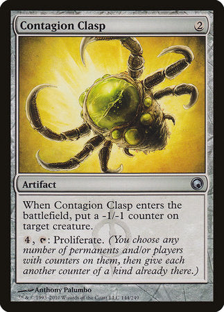 Contagion Clasp [Scars of Mirrodin] | Mega City Incorporated