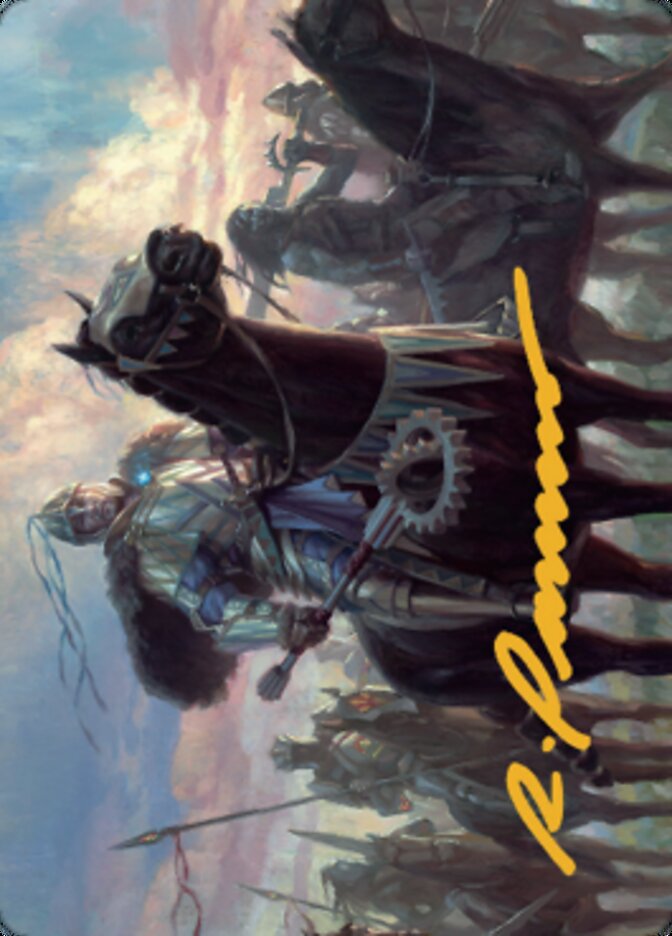 Shanid, Sleepers' Scourge Art Card (Gold-Stamped Signature) [Dominaria United Art Series] | Mega City Incorporated