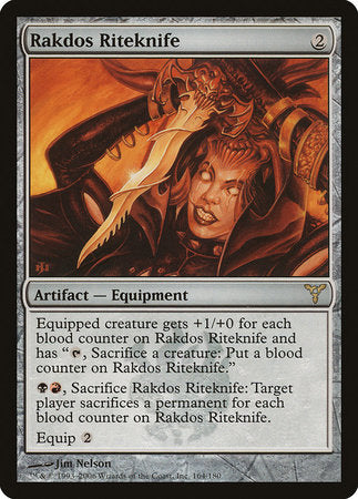 Rakdos Riteknife [Dissension] | Mega City Incorporated