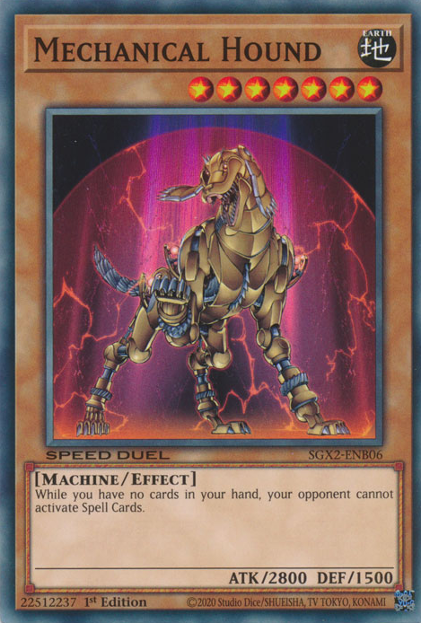 Mechanical Hound [SGX2-ENB06] Common | Mega City Incorporated