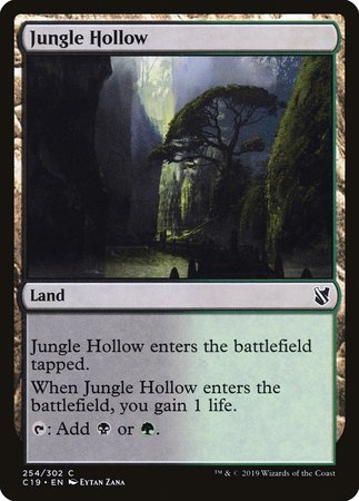 Jungle Hollow [Commander 2019] | Mega City Incorporated