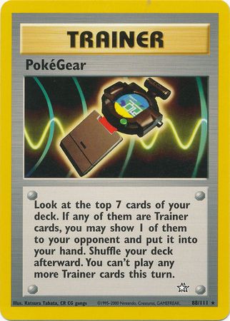 PokeGear (88/111) [Neo Genesis Unlimited] | Mega City Incorporated