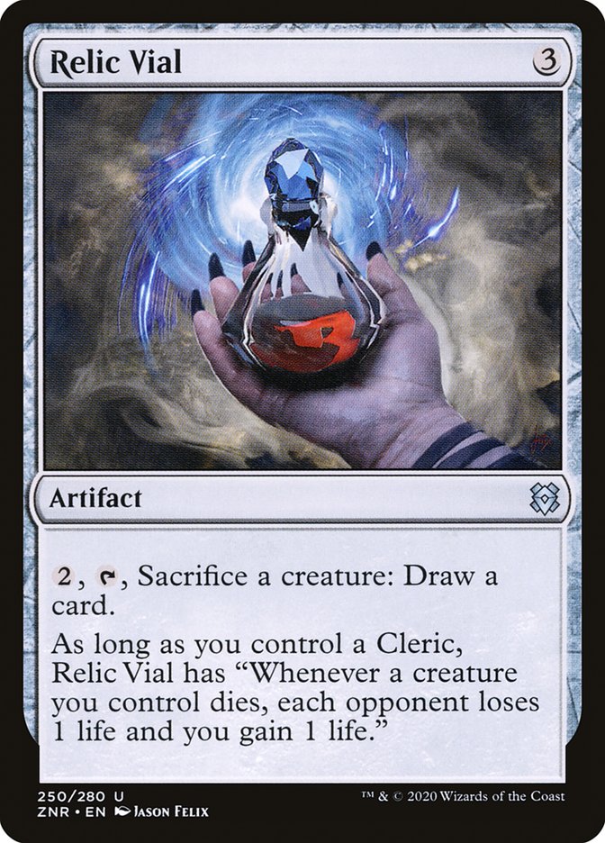 Relic Vial [Zendikar Rising] | Mega City Incorporated